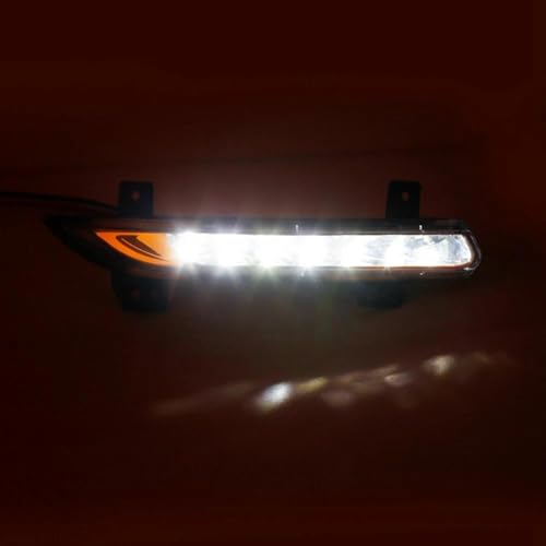 Faros antiniebla para Fluence 2014+ con luces DRL y función de parachoques 3