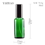 YIZHAO Verde Bote Spray Pulverizador Cristal 50ml, Pulverizador...
