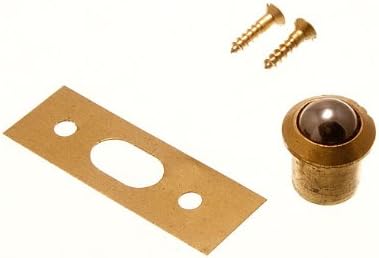 One Stop DIY 20 x CUPBARD DOOR SOLID BRASS BODY SPRUNG ROLLER BALL CATCH LATCHES 10MM NEW