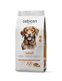 CEBICAN Adult 3 kg - Pienso para Perros Adultos Medianos y Grandes con Salmón, Atún Y Manzana – Comida para Perros Natural con Omega 3 y 6, Prebióticos y Glucosamina – 88% Proteína Animal