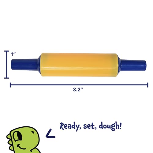 READY 2 LEARN Knetwerkzeuge - 6er-Set - Kunst und Handwerk für Kinder - Werkzeuge zum Rollen, Schneiden, Formen und Glätten - Hilfsmittel für Töpfern und Kneten