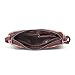 ZOUK Bolso bandolera magnético hecho a mano de piel vegana y yute para mujeres y niñas Imagen de ZOUK Bolso bandolera magnético hecho a mano de piel vegana y yute para mujeres y niñas