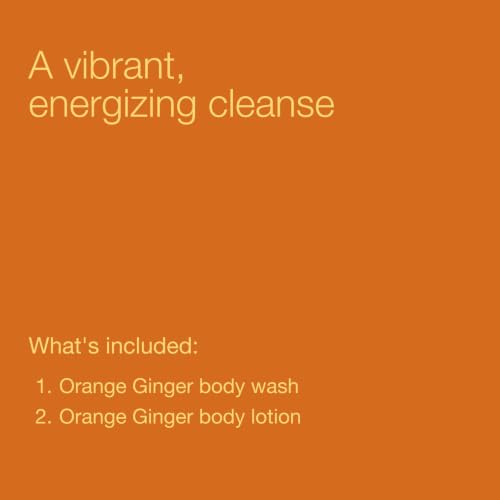 Bath & Body Works Body Wash and Body Lotion, Orange Ginger, 2 Pack - image 3