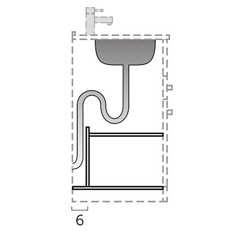 Mueble-de-Bano-Suspendido-con-Lavabo-Ceramico-Galsaky-2-cajones-con-Cierre-Amortiguado-y-Organizador-Guias-Hettich-Medidas-70-cm-Blanco-Brillo