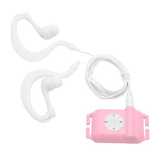 Reproductor MP3 Resistente Al Agua IPX8, Auriculares para Nadar bajo el Agua, Reproductor de Música con Auriculares, para Nadar, Correr, Surfear (8GB)