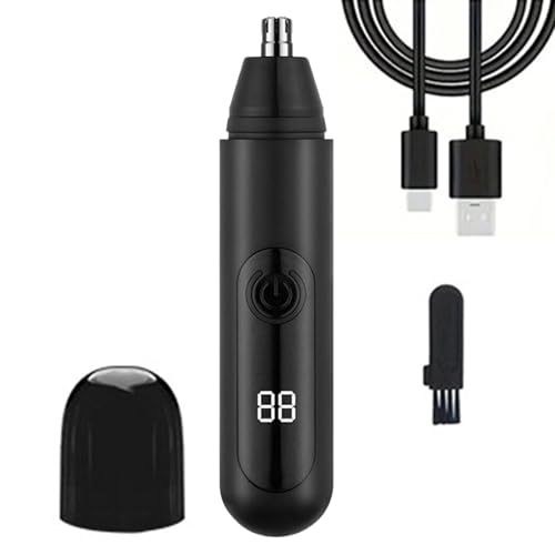Cortador De La Nariz Eléctrica: Cortacésped Para El Cabello De La Nariz Para Hombres, Poderoso Cervde De Cabello De La | Mortero Preciso Para Las Orejas Y La, Cortacésped Facial