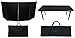 Rockville RFAAC Black Facade Booth+Travel Bag+Scrim+Foldable Adjustable DJ Table