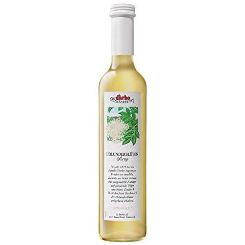 Capacità: 500 ML Sciroppo di Fiori di Sambuco D\'Arbo 500 ml da diluire
