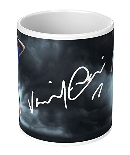 Image of Virat Kohli Printed Coffee Mug for Boys Kids Girls Birthday Gift for Friends Mugs for IPL Cricket Lover Royal Challengers Bangalore Mugs For Gift (Microwave Safe Ceramic Mug-350ml) - CRWM 44