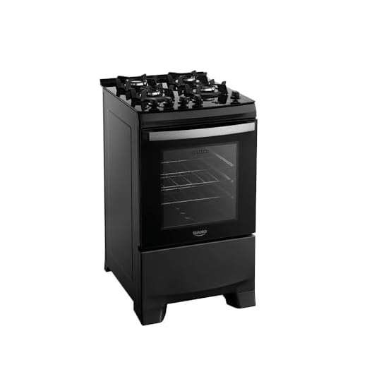 Fogão 4 Bocas Dako Supreme Glass Com Mesa Vidro Preto Bivolt