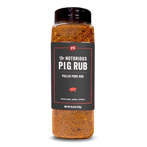 PS Seasoning Notorious PIG - Pulled Pork Seasoning & Dry Rub - Pulled Pork Seasoning, BBQ Rubs for...