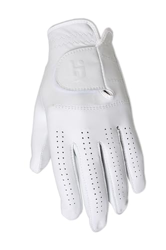 HJ Glove Men's Solite Hero Golf Glove, White, Medium, Left Hand