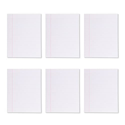 Mintra Blocos de escrita com cola (Ofício (21,6 cm x 35,5 cm) - Largo, Branco)