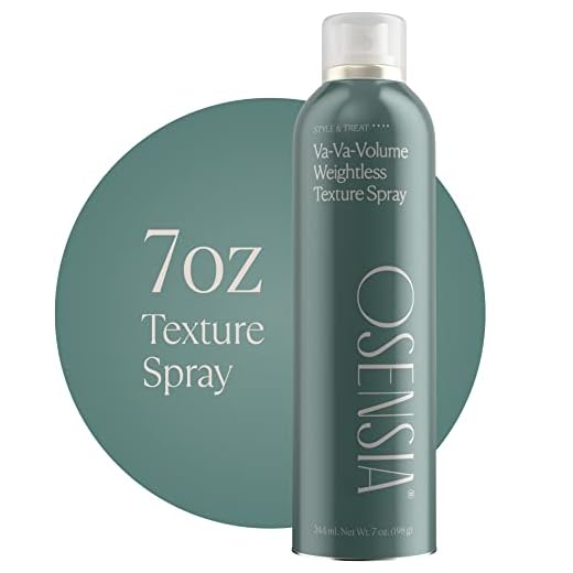 Osensia Dry Texture Spray for Hair - Dry Weightless Hair Volume and Texture Spray - Texturizing Spray - Sulfate and Cruelty Free 244ml (7oz)