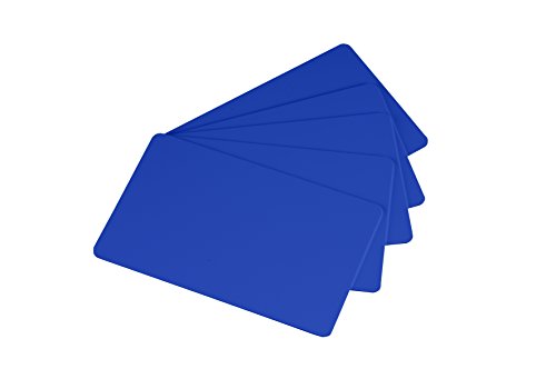 Image of Pack of 500 Hospital Blue CR80 PVC Cards | 30 mil by easyIDea