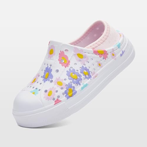 EasyStar Toddler Summer Water Shoes Kids' EVA Sandals with Cushioned Fabric Heel4