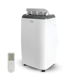 BLACK+DECKER Portable Air Conditioner, 10,000 BTU, BPT06WTB, White