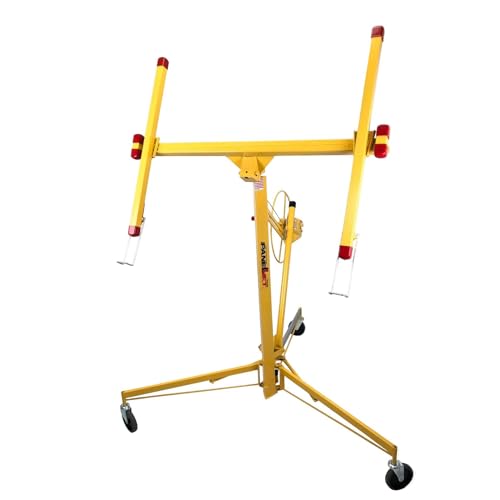 Panellift® Drywall Lift, The Original, Professional-Grade Sheetrock Hoist 138-2, 150 lbs, Rolling Panel Lift, Drywall Installation, Rolling Lifter, Sheetrock Lift, Drywall Lifter, Made in USA