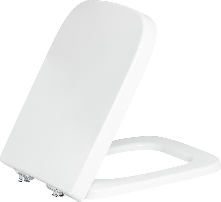 Geberit Renova Plan WC-Sitz, Absenkautomatik, Befestigung von oben, Quick-Release-Scharniere, 500.832.00.1