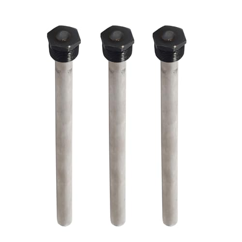 Eleventree 3 Pack RV Water Heaters Magnesium Anode Rod, Anode rods for rv Water Heater,Extends The Life of Suburban and Mor-Flo Water Heaters Tank-Magnesium