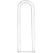 Satco (Pack of 6) S6686, FB40/DX/6 U Shaped T12, Fluorescent Tube Light Bulb