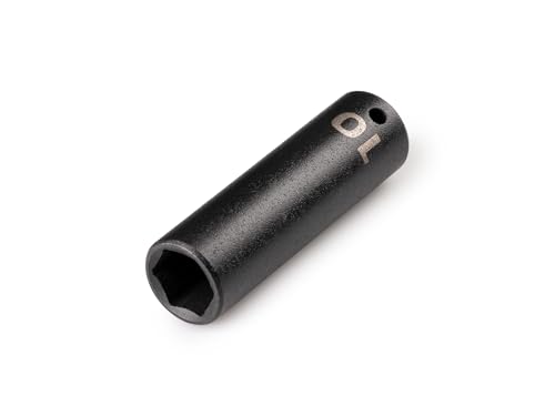 Image of TEKTON 1 /4 Inch Drive x 10 mm Deep 6-Point Impact Socket | SID03110