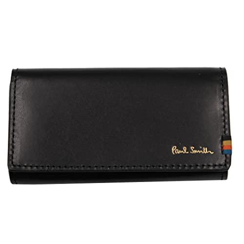 [ポールスミス] キーケース 本革 レザー ブラック メンズ C83310