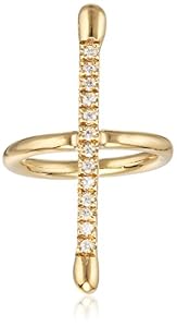 Noritamy Noritamy Unisex-Ring Vergoldet Zirkonia - Größe 50 (15.9)