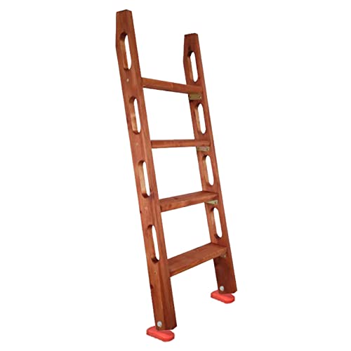 Escalera de madera para litera de caravana con peldaños cortos de alta calidad