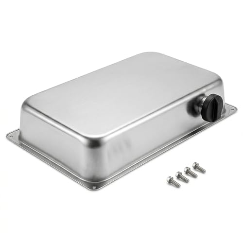 LEO SYNERSTAR 3.85 Gal Stainless Steel Capacity Fuel Gasoline Petrol Tank Compatible with Eberspacher Webasto Diesel Parking Heater Gas Engines