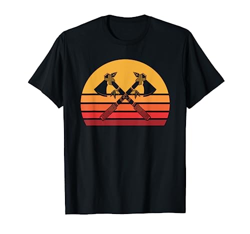 Retro Tomahawk Vintage Native American Throwing Axe T-Shirt
