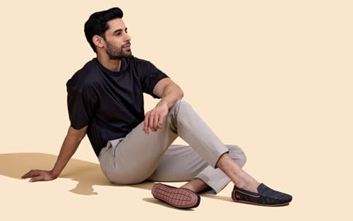 Image of Neeman's The Weave Loafer for Men | Breathable Knit Upper Comfortable, Lightweight & Flexible EVA Sole