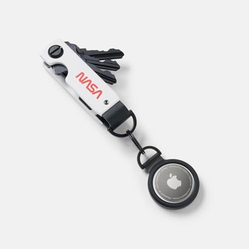 Image of The Ridge Key Organizer - Compact Metallic Key Holder, Minimalist Innovative Keyholder, Smart Keychain Secures 2-6 Keys