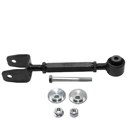Image of Detroit Axle - Rear 4pc Control Arms Kit for 2014 2015 2016 Mazda 3, 2 Lower Rearward Control Arms 2 Sway Bar Links Replacement
