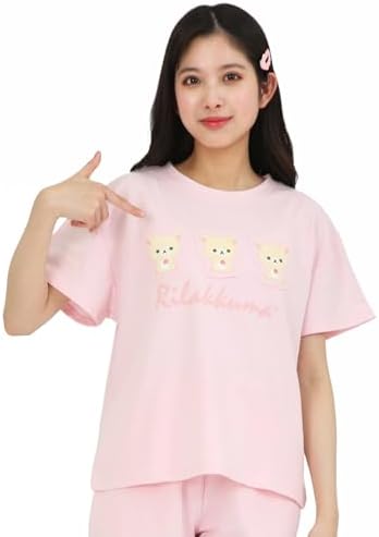 Amazon | [SAZAC] コリラックマ ルームウェア ミニ裏毛 Uネック