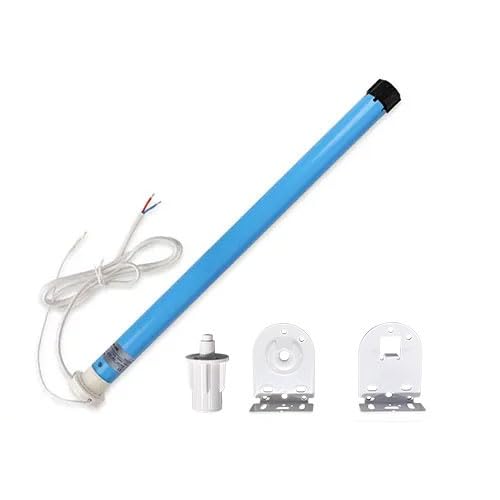 WiFi Smart Roller Shade Motor, Work with Tuya Alexa Google Home Voice Control 1.1Nm Electric Engine (For 30mm, Only Motor)