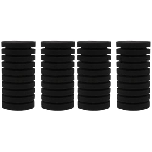 ULTECHNOVO Sponge Filters Replacement, 4pcs Replacement Sponges for Aquarium Fish Tank Foam Filter