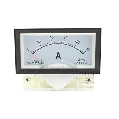 Ampèremètre DC 1500A jauge d'ampli analogique 69C17-A 75mV 85x46mm