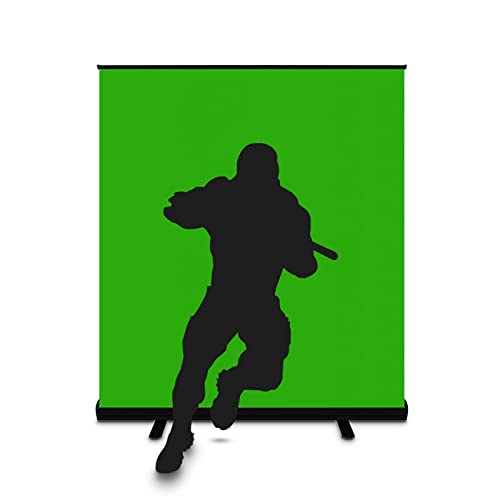 Fondo Verde, Pantalla De Fondo Chromakey De 5x6,6 Pies/1,5x2,0 M con Marco De Bloqueo Automático, Altamente Controlable, Plegado Rápido En 10 Segundos, No Requiere Instalación