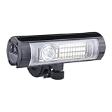 Fahrradscheinwerfer wiederaufladbar – helles LED-Fahrradlicht, wasserdichte Aluminium-Fahrradlampe mit Multi- -Einstellungen, wiederaufladbares Fahrradlicht, Sicherheits-Frontlicht für