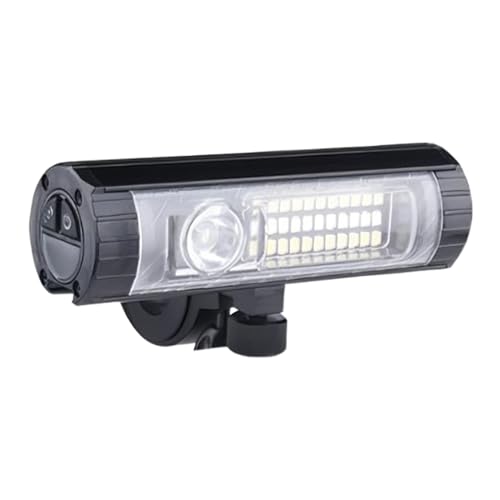 Faro delantero recargable para ciclismo, multimodo, impermeable, luz LED para bicicleta, luz frontal brillante para bicicleta de montaña, carretera, viajes, adultos, niños, mujeres, recargable
