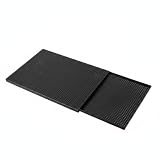 YWMJZEU Mikroperforiertes Backblech harteloxiert perforiertes Backblech anti-verzug Lochblech-Backform für Bäcker, Profis, Bäckerei, Gastronomie, 35x25cm, Hartbeschichtung