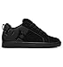 DC Men's Court Graffik Skate Shoe, Black/Black/Black, 18 D D US