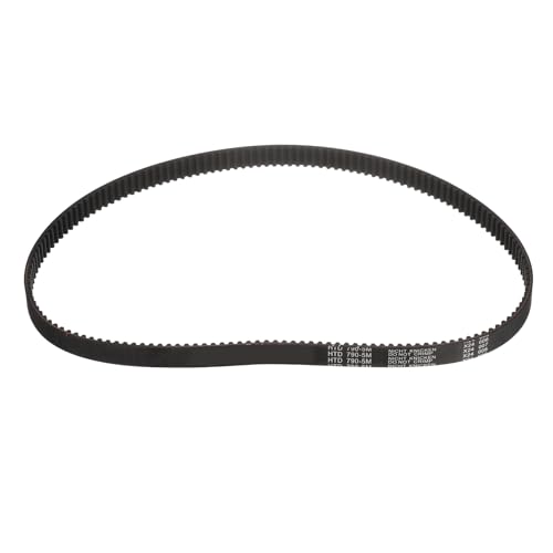 Courroie de distribution HTD-5M en caoutchouc 158 dents de boucle fermée 790mm