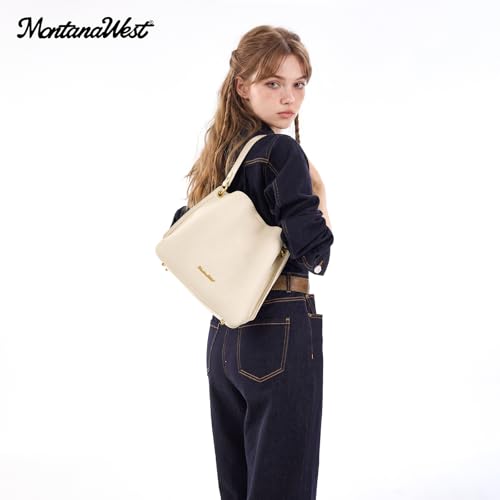 Montana West Medium Hobo Bag for Women, Shoulder Purse with 3 Compartments by Montana West - Used condition - Image 2
