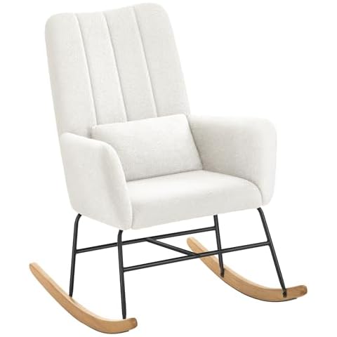 Fauteuil à Bascule SONGMICS HOME LYY500W01 Cover