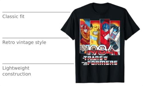 Transformers 1984 Vintage Autobots Panels Graphic Tee T-Shirt - image 3