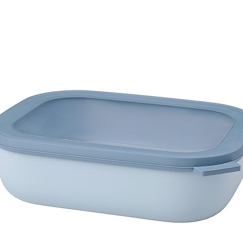 Mepal - Multi Bowl Rectangular Cirqula - 2000 ml - Nordic blue – Ansicht 1