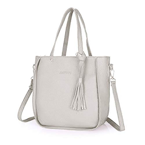 Baoblaze 4PACK Bolsa De Couro Feminina Bolsa De Ombro Bolsa Bolsa Titular De Cartão Conjunto De Saco