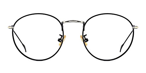 round thin metal frame glasses